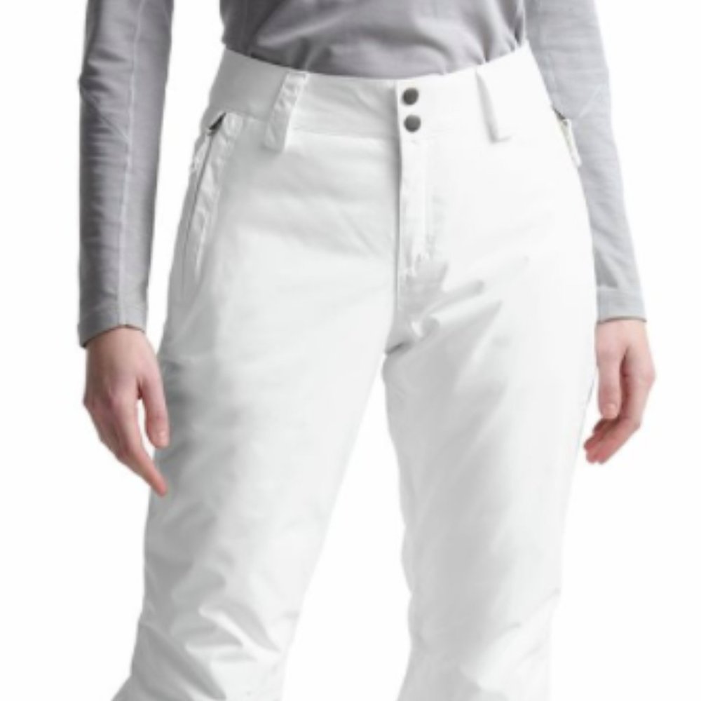 North Face White Snowpants